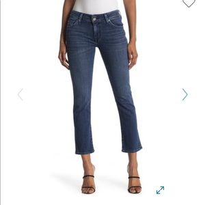 Hudson Ginny Cropped Straight Leg Jean